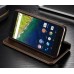 Huawei Nexus 6P - Caseme Vintage Luxury Slim Flip PU Leather Stand Protective Phone Cover Case - Brown